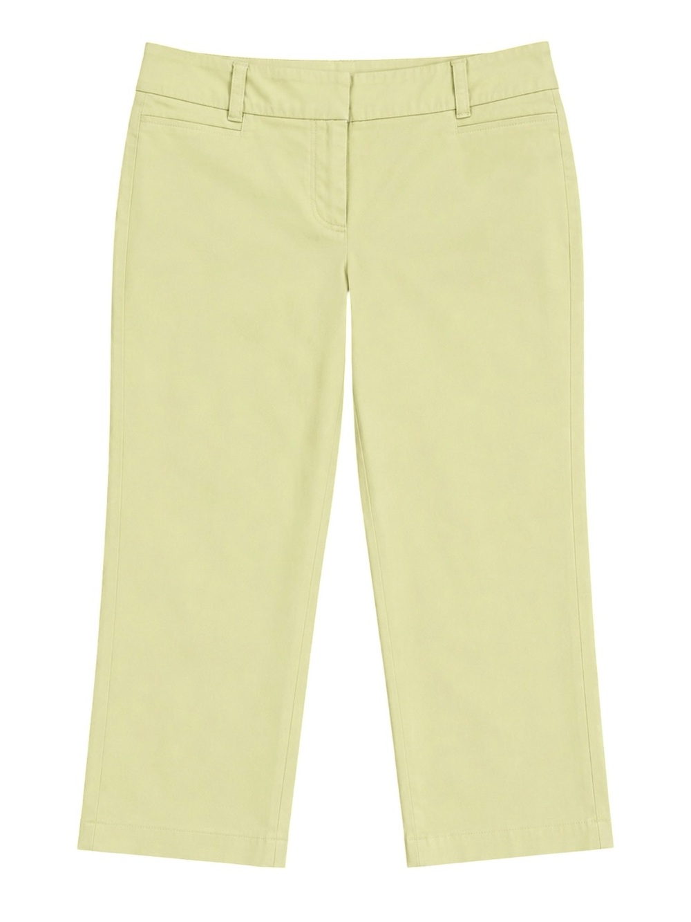 Ann Taylor LOFT Green Capri Pants Women’s Size 12 Stretch Cropped Career